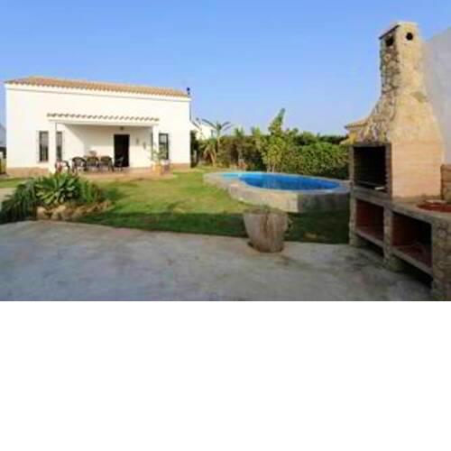 Villa with 3 bedrooms in Conil de la Frontera with wonderful mountain view private pool terrace 1 km from the beach