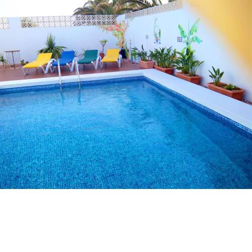 Villa with 3 bedrooms in Costa Teguise with private pool furnished terrace and WiFi 1 km from the beach