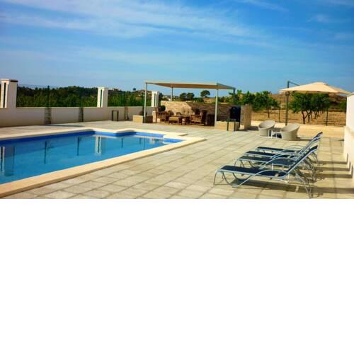 Villa with 3 bedrooms in Macisvenda with wonderful mountain view private pool enclosed garden 45 km from the beach