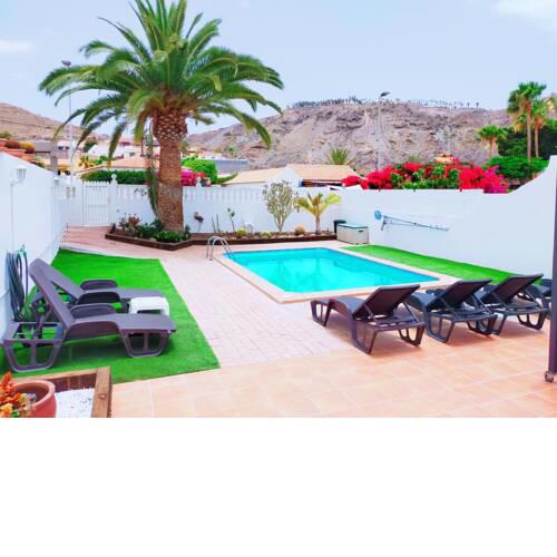 Villa with 3 bedrooms in Mogan with private pool enclosed garden and WiFi