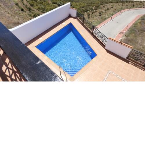 Villa with 3 bedrooms in Torrox with wonderful sea view private pool terrace 1 km from the beach