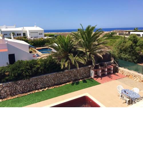 Villa with 4 bedrooms in Cap d'en Font with wonderful sea view private pool and enclosed garden 800 m from the beach