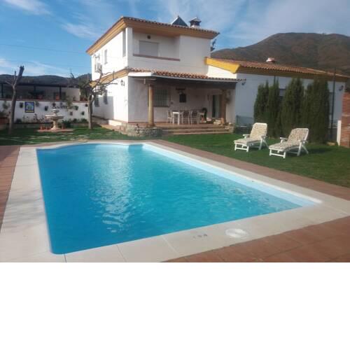 Villa with 4 bedrooms in Mijas with wonderful mountain view private pool enclosed garden