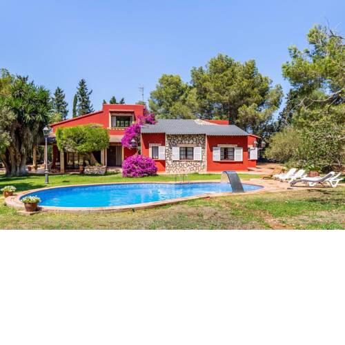 Villa with 4 bedrooms in Palma with private pool enclosed garden and WiFi 15 km from the beach
