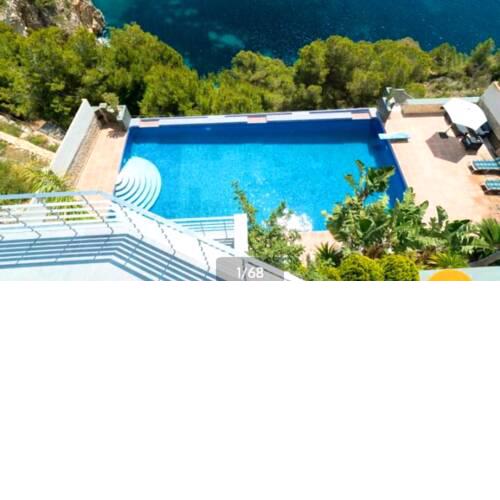 Villa with 4 bedrooms in Xabia with wonderful sea view private pool enclosed garden