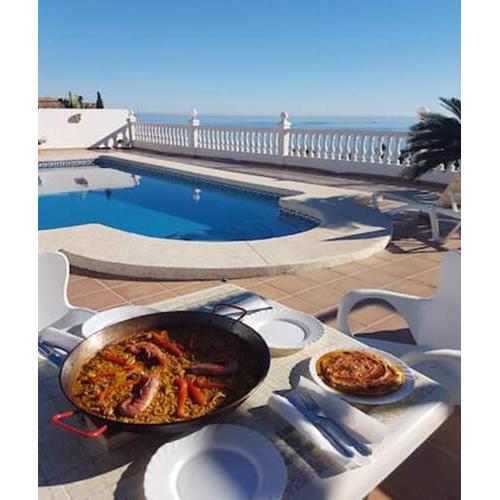 Villa with 5 bedrooms in Calpe with wonderful sea view private pool furnished terrace 200 m from the beach