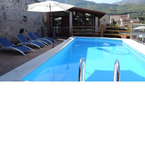 Villa with 5 bedrooms in Jerte with wonderful mountain view private pool enclosed garden
