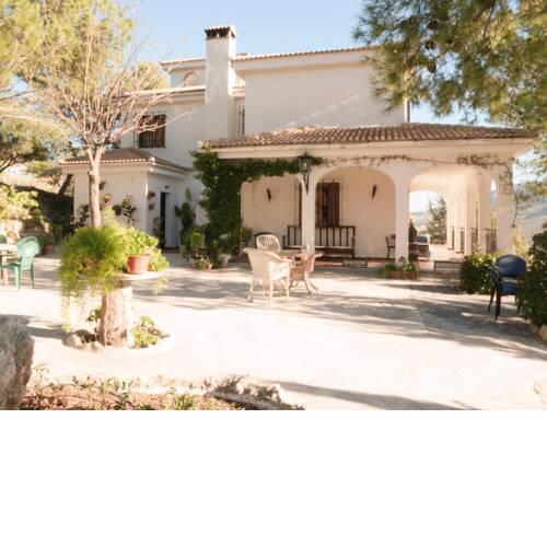 Villa with 5 bedrooms in La Guardia de Jaen with wonderful mountain view private pool enclosed garden