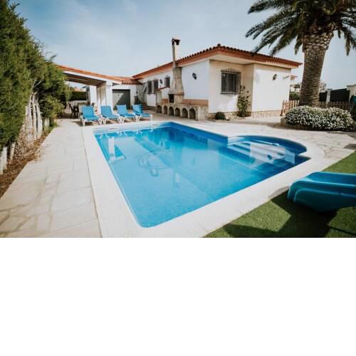 Villa with 5 bedrooms in Miami Platja with private pool and WiFi 950 m from the beach