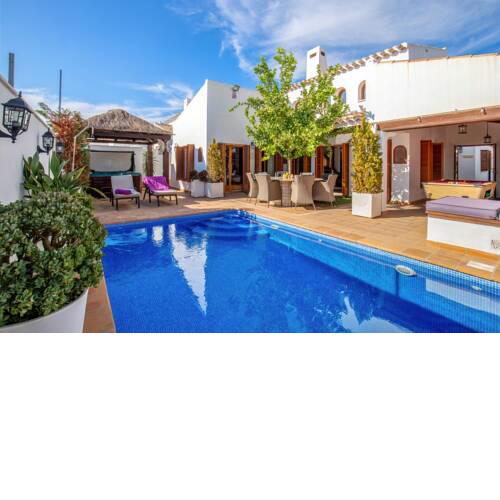 Villa with 5 bedrooms in Murcia with wonderful mountain view private pool enclosed garden