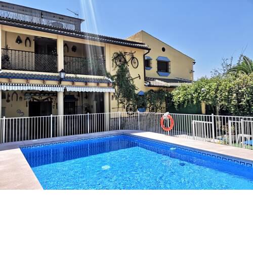 Villa with 7 bedrooms in Palenciana with private pool furnished terrace and WiFi 50 km from the beach