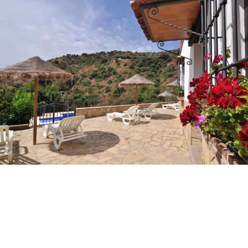 Villa with 7 bedrooms in Riogordo with wonderful mountain view private pool furnished terrace
