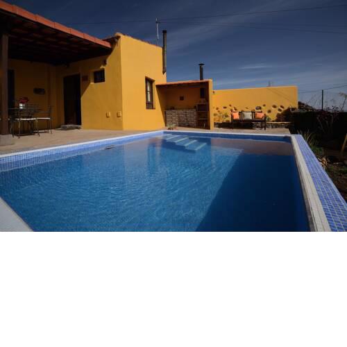 Villa with one bedroom in Las Rosas with wonderful sea view private pool enclosed garden 10 km from the beach