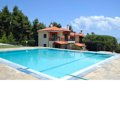 Villa with view to the sea and forest
