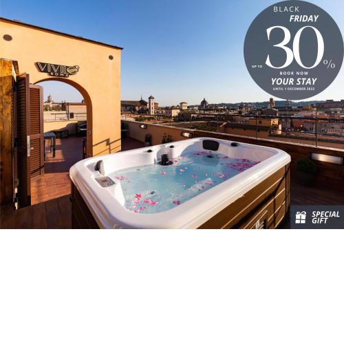 VIVILO ROMA TREVI - LUXURY EXPERIENCE - PRIVATE JACUZZI on TERRACE - INSANE VIEW