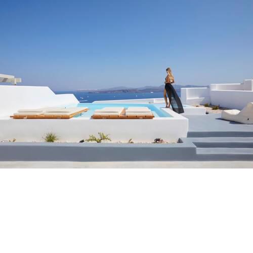 w Villa Elagua - Akrotiri - A Stunning 2 Bedroom Villa - Infinity Pool