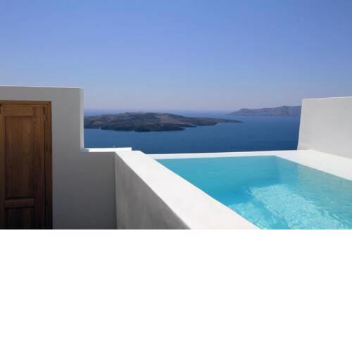 w Villa Fira Grand - Fira - Stunning 1 Bedroom Villa With private Pool and Hot Tub