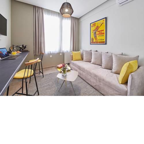 Walk through Athens from 1-bdr next to Acropolis!