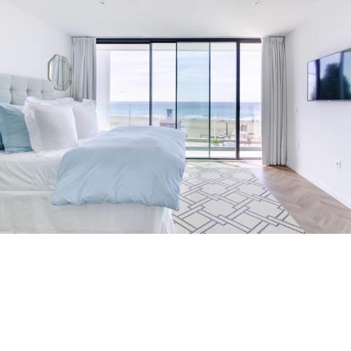 Watch Waves Roll in from the Lavender-Fringed Balcony