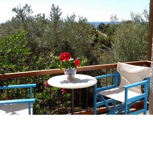 Welcoming Holiday Home in Palaiochora with Balcony