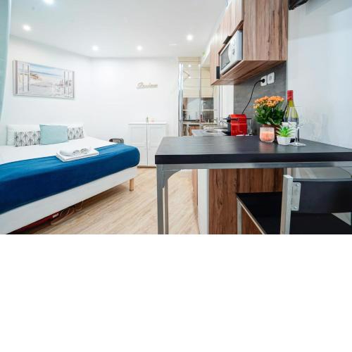 Well located flat for 2 people near Montmartre and Opéra