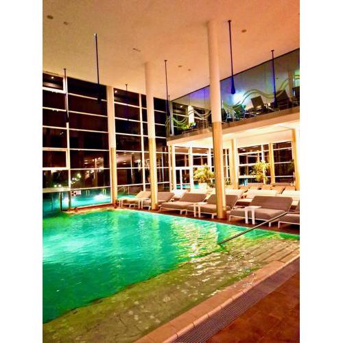 WHIRLPOOL-SUITE AMADEUS - Weitblick - Golf & Wellness - direkter Bademantelgang - ADULTS ONLY