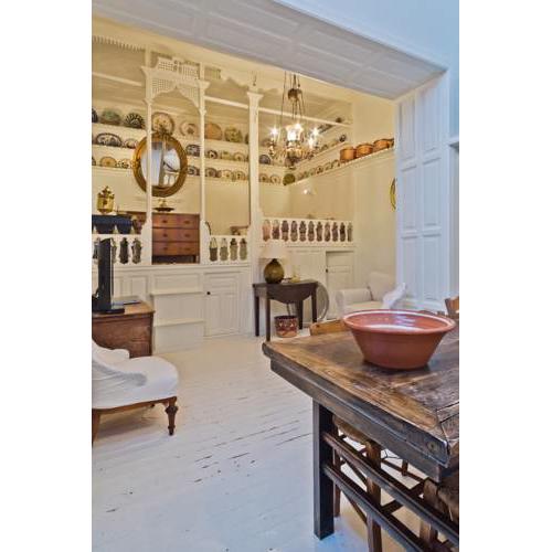 White Traditional House