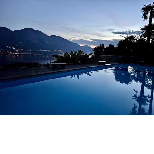 Wohnung mit Aussicht auf Lago Maggiore & Pool