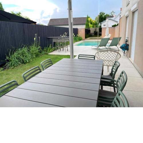 Wohnung mit Privatgarten & Salzwasserpool