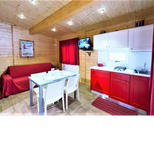 Wooden chalet in La Salle with shared pool