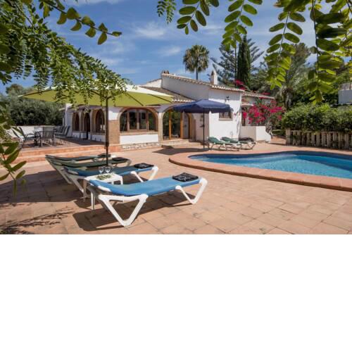 Xabia Villa Sleeps 6 with Pool and Air Con