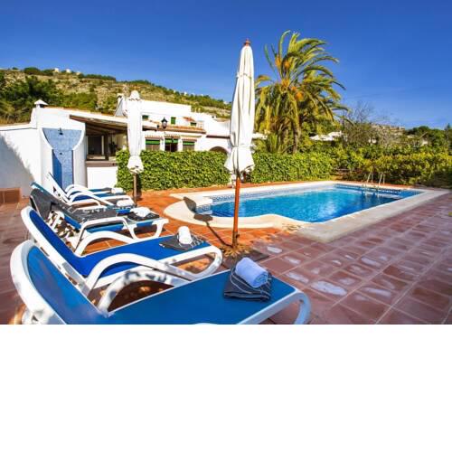 Xabia Villa Sleeps 8 Pool Air Con WiFi