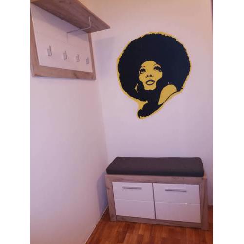Yellow apartment, central Podgorica
