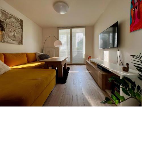 Yellow Sofa apartment