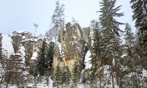 Adršpach v Pensionu Radvanice s polopenzí blízko skicentra i běžeckých tratí