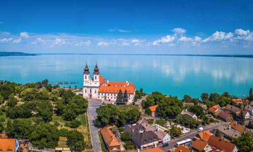 Balaton v Apartmánu Sophie Balatonlelle až pro 5 osob se soukromou pláží