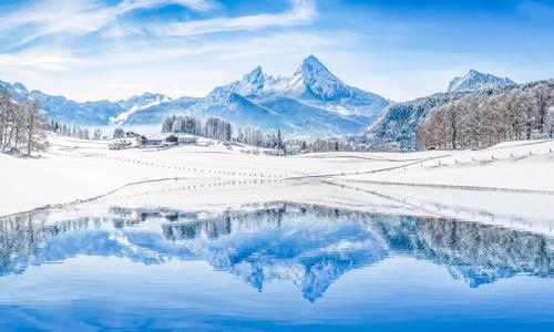 Bavorské Alpy přímo u ski areálu v Alpensporthotelu Seimler *** s polopenzí