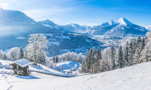 Bavorské Alpy: Zimní dovolená v Alpensporthotelu Seimler *** s neomezeným vstupem do wellness a polopenzí