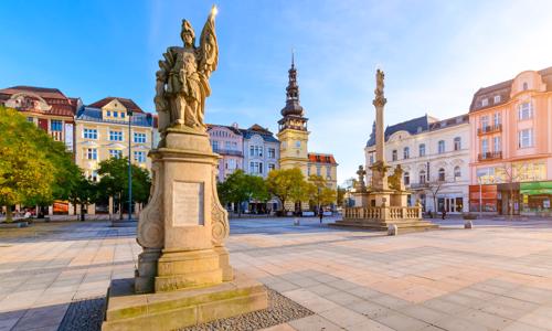 Centrum Ostravy poblíž všech památek v secesním Hotelu Maria *** se snídaní