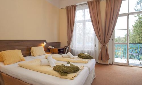 Františkovy Lázně: Hotel Sevilla *** s pivní koupelí, až 5 procedurami, neomezeným wellness a polopenzí