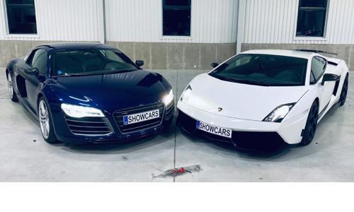 Jízda ve 2 supersportech Audi R8 V10 Plus a Lamborghini Gallardo