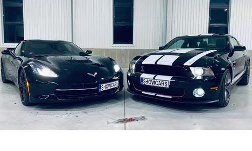 Jízda ve sporťáku Ford Mustang GT500 SHELBY a Chevrolet Corvette C7