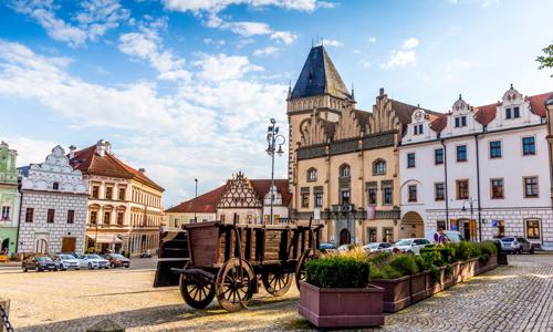 Jižní Čechy: Tábor v Hotelu Slávia se snídaní a kávou + děti do 6 let zdarma