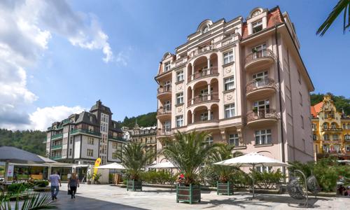 Karlovy Vary: ASTORIA complex, Depandance Wolker *** s polopenzí a wellness