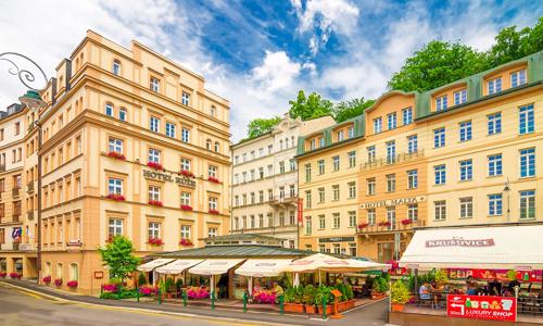Karlovy Vary: Hotel Malta **** s až 5 wellness a léčebnými procedurami, kávou a zákuskem i polopenzí