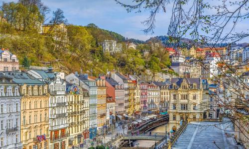 Karlovy Vary: Ozdravný pobyt ve 4* Spa & Wellness Hotelu Karlsbad Grande Madonna s 18 procedurami a polopenzí