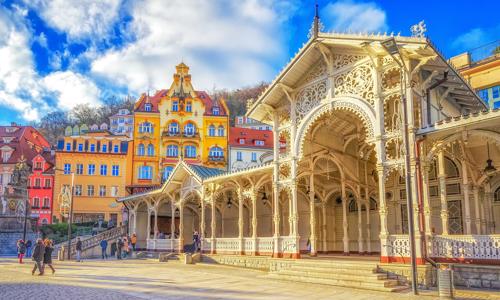 Karlovy Vary v Hotelu Petr *** s polopenzí a vstupem do Alžbětiných lázní