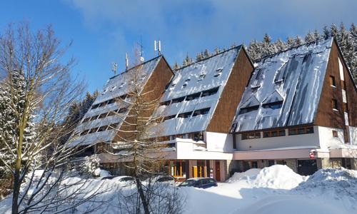 Krkonoše u skiareálů v Parkhotelu Harrachov *** s polopenzí a Harrachov Card