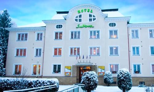 Krušné hory u Karlových Varů: Hotel Subterra *** s wellness, polopenzí a slevami do muzeí i aquaparku