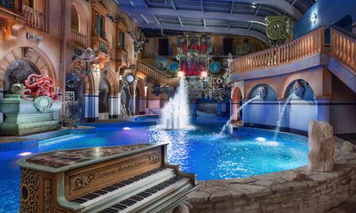 Liberec: WELLNESS HOTEL BABYLON **** se snídaněmi, aquaparkem, saunovým světem i lunaparkem + 2 děti zdarma